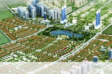 Trồng cây xanh cho khu đô thị Dương Nội – Nam Cường