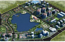 Trồng cây xanh Khu đô thị Thành phố Giao lưu – CT2 – Phạm Văn Đồng
