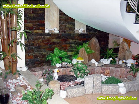 Tiểu cảnh cầu thang