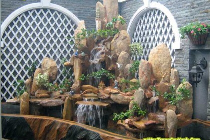 Tiểu cảnh non bộ trong nhà