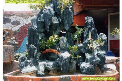 Tiểu cảnh non bộ trong nhà
