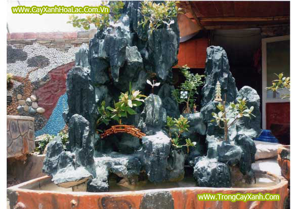 Tiểu cảnh non bộ trong nhà