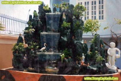 Tiểu cảnh non bộ trong nhà