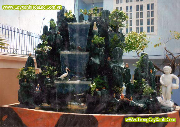 Tiểu cảnh non bộ trong nhà