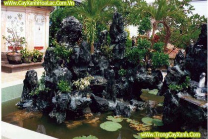 Tiểu cảnh non bộ trong nhà