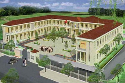 Bản phối cảnh Trương THCS Mai Động