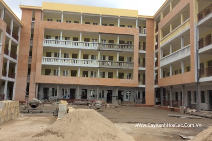 Mặt bằng trước khi thi công