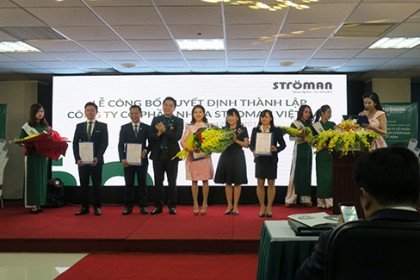 Lễ ra mắt nhà máy nhựa Stromen