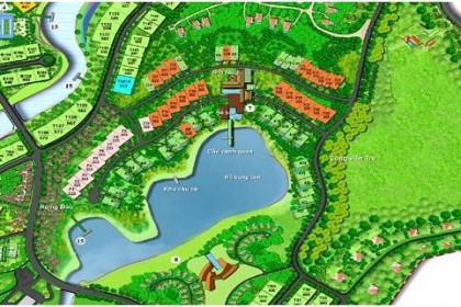 Bản phối cảnh toàn bộ dự án Flamingo